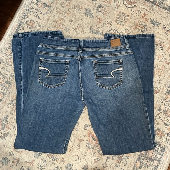 American Eagle Original Boot Jeans - size 10 long - Picture 3 of 5